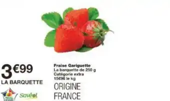 Monoprix Fraise Gariguette offre