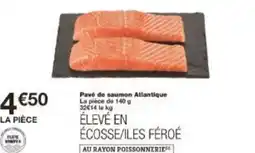 Monoprix Pavé de saumon Atlantique offre