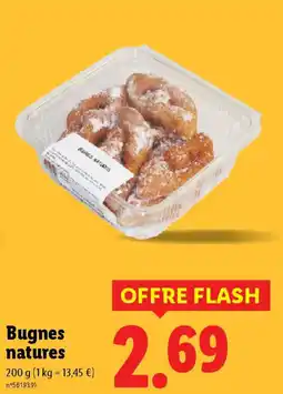 Lidl Bugnes natures offre