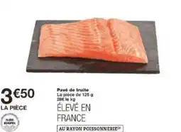 Monoprix Pavé de truite offre