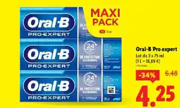 Lidl ORAL-B Pro expert offre