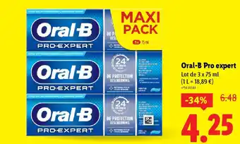 Lidl ORAL-B Pro expert offre