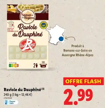 Lidl Raviole du Dauphiné offre