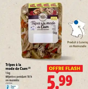 Lidl Tripes à la mode de Caen offre