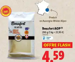 Lidl Beaufort AOP offre