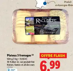 Lidl Plateau 3 fromages offre