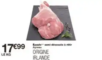 Monoprix Épaule semi-désossée à rôtir Agneau offre