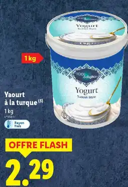 Lidl Yaourt à la turque offre