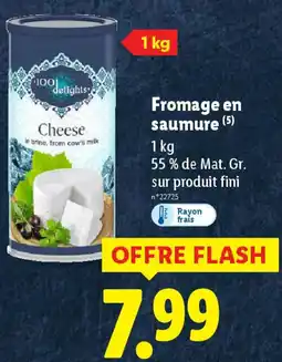 Lidl Fromage en saumure offre