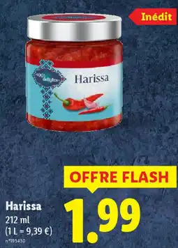 Lidl HARISSA offre
