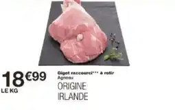 Monoprix Gigot raccourci a rotir Agneau offre