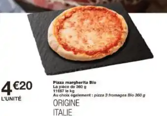 Monoprix Pizza margherita Bio offre