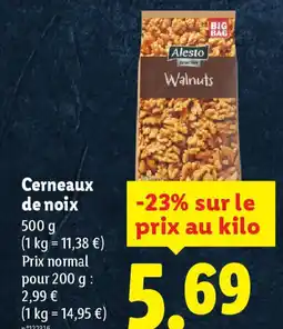 Lidl ALESTO Cerneaux de noix offre