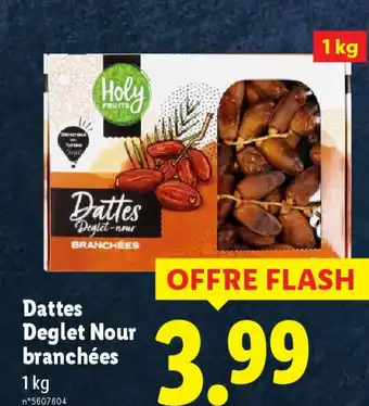 Lidl Dattes Deglet Nour branchées offre