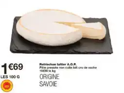 Monoprix Reblochon laitier A.O.P. offre