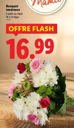 Lidl Bouquet tendresse offre