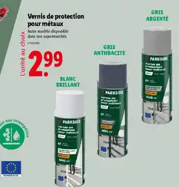 Lidl PARKSIDE Vernis de protection pour métaux offre