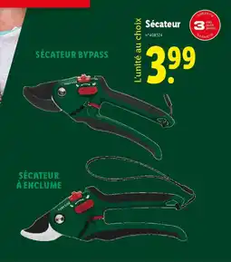 Lidl PARKSIDE Sécateur offre