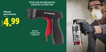 Lidl PARKSIDE Pistolet pour aérosols offre