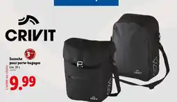 Lidl CRIVIT Sacoche pour porte-bagages offre