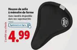 Lidl CRIVIT Housse de selle à mémoire de forme offre