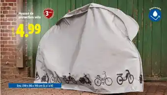 Lidl Housse de protection vélo offre