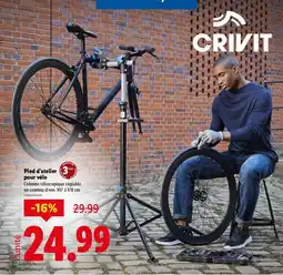 Lidl CRIVIT Pied d'atelier pour vélo offre