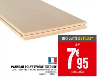 Batkor Panneau polystyrène extrudé offre