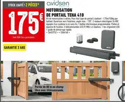 Batkor Motorisation de portail teha 410 offre