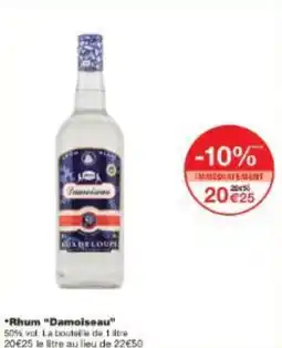 Monoprix Rhum Damoiseau offre