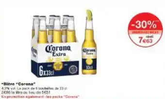 Monoprix Biere Corona offre