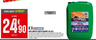 Batkor ECOGENE Anti-dépots verts ecopro 165 offre