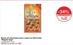 Monoprix Sucre en morceaux pure canne La Perruche Beghin Say offre