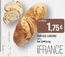 Match Pain aux lardons offre