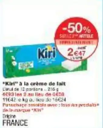 Monoprix Kiri offre