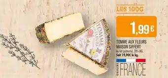 Match MAISON SIFFERT Tomme aux fleurs offre