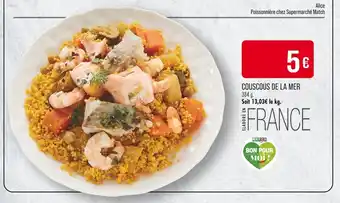 Match Couscous de la Mer offre