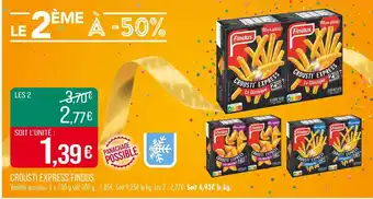 Match Findus Crousti' Express offre