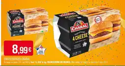 Match Charal Cheeseburger offre