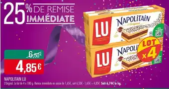 Match LU Napolitain offre