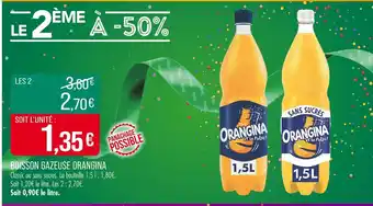 Match Orangina Boisson gazeuse offre