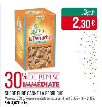 Match La Perruche Sucre Pure Canne offre