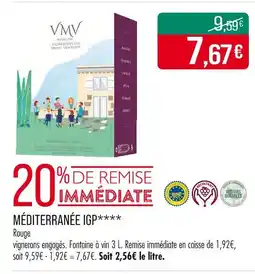 Match VMV Méditerranée IGP offre