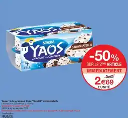 Monoprix Nestle YAOS offre