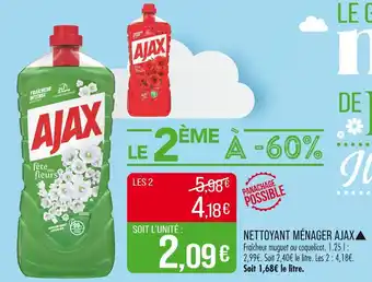 Match Ajax Nettoyant ménager ▲ offre