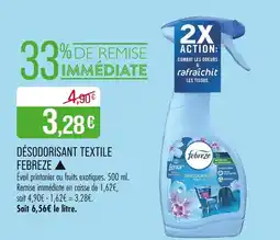 Match Febreze Désodorisant textile ▲ offre