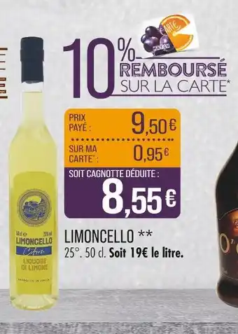 Match Limoncello offre