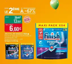 Match Finish Tablettes lave-vaisselle▲ offre