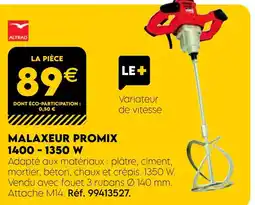 Tout faire matériaux ALTRAD Malaxeur Promix 1400 - 1350 W offre