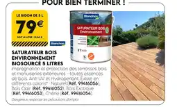 Tout faire matériaux BLANCHON Saturateur Bois Environnement Biosourcé 5 Litres offre